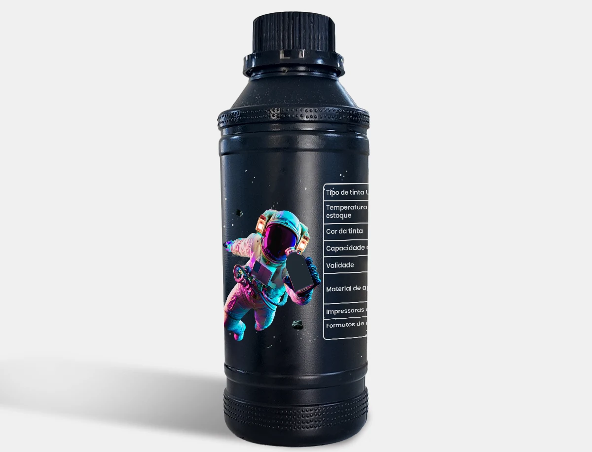 Tinta UV Preta Insinis - Imagem 2